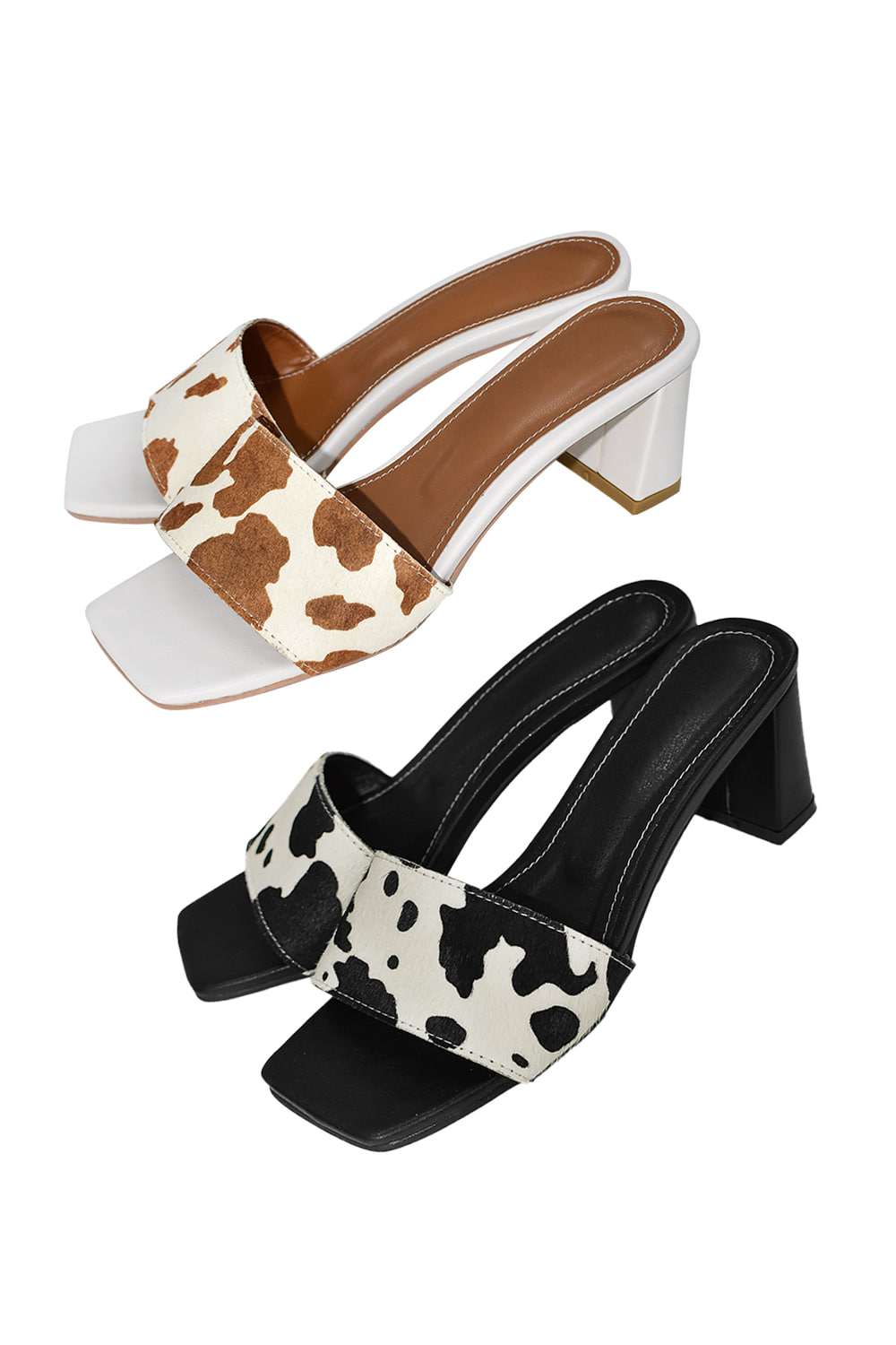 cow mule heel (2colors)
