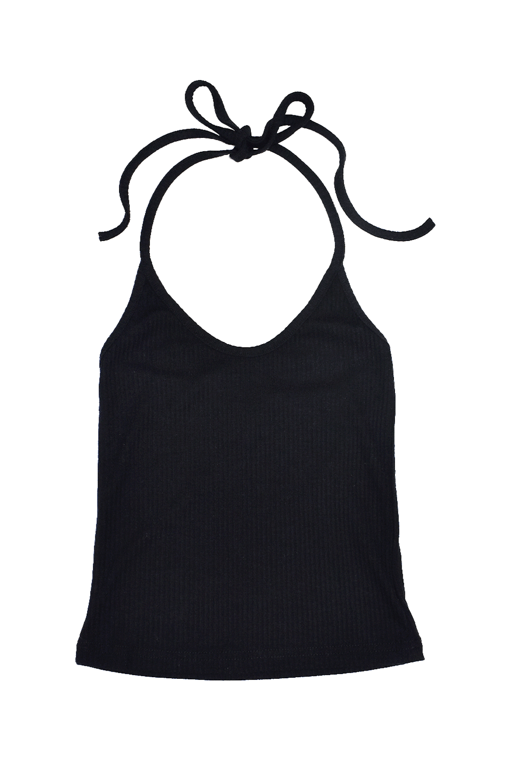 [ACUBI CLUB] string mini halter top (3colors)